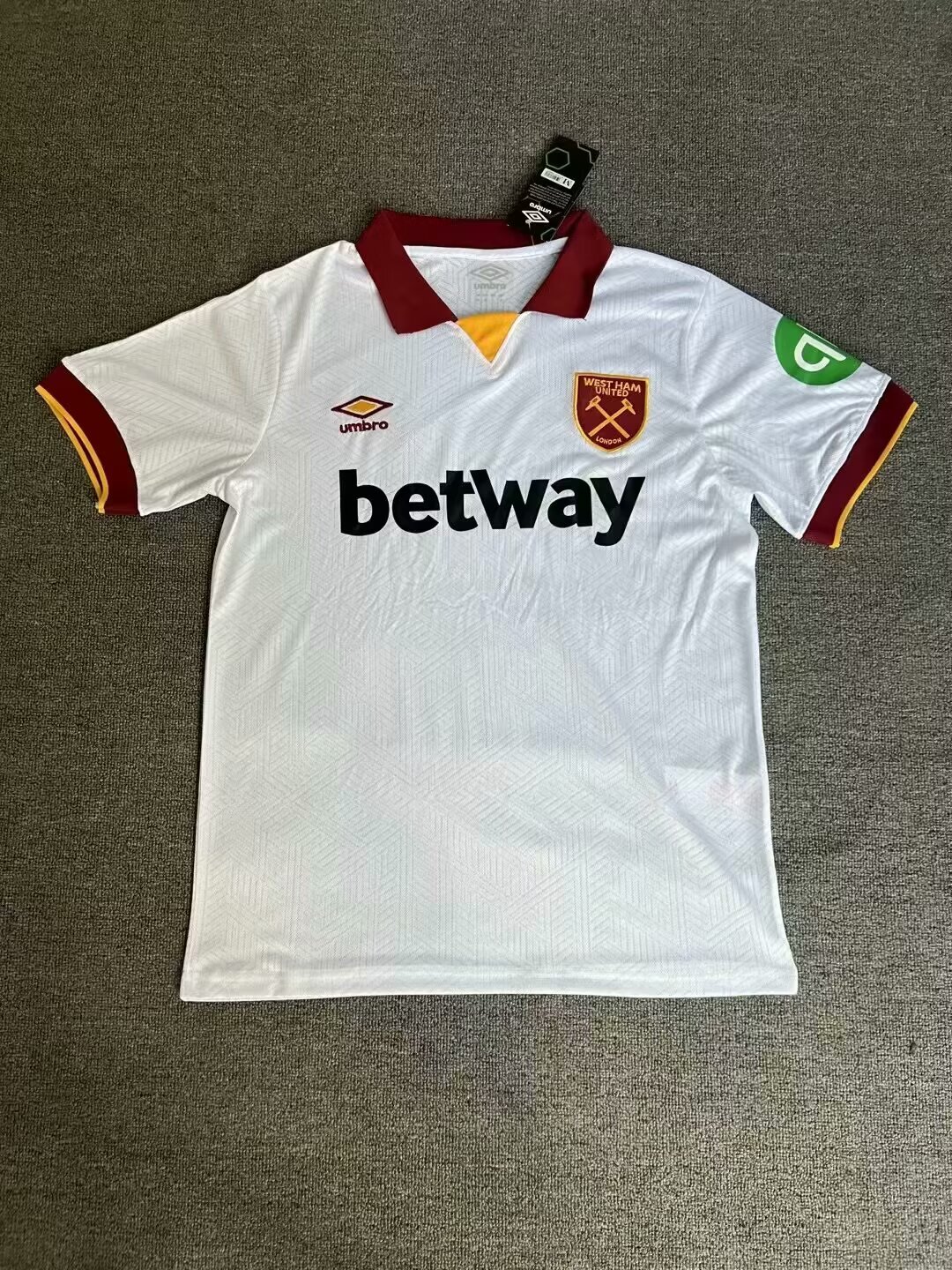 AAA Quality Westham 24/25 Third White Soccer Jersey